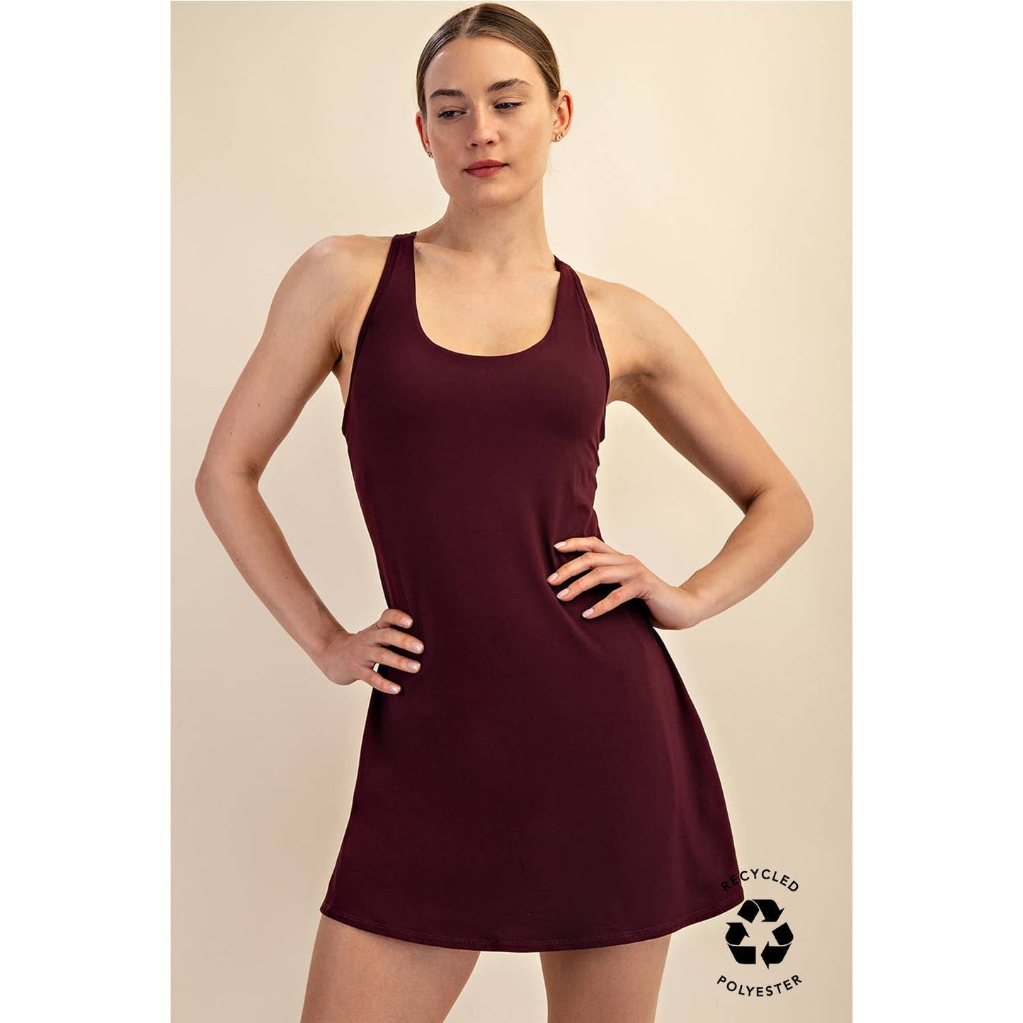TENNIS ROMPER DRESS