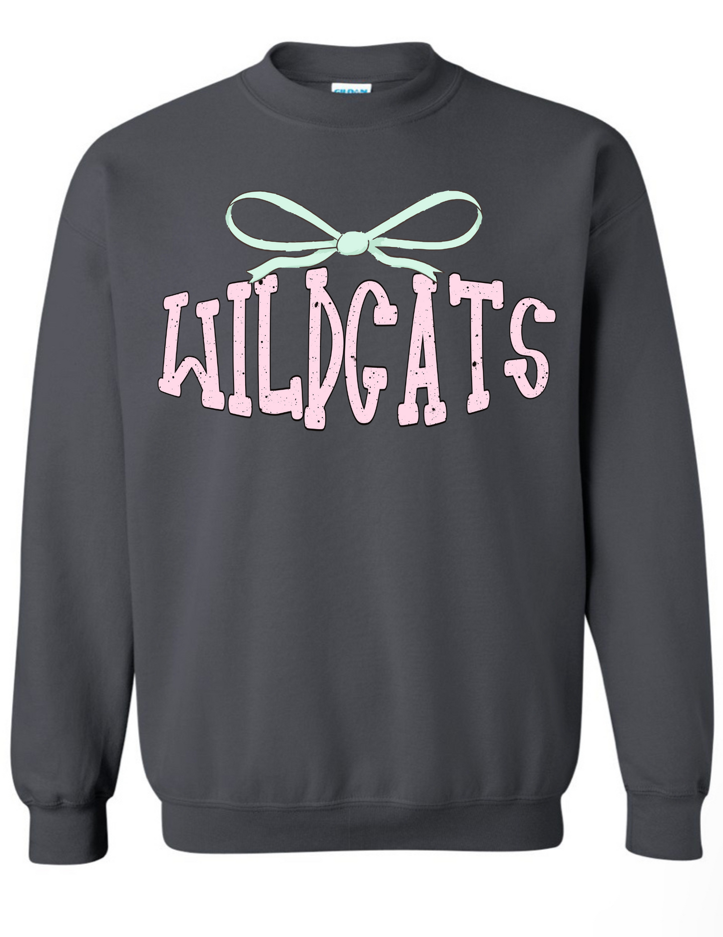 Pastel Wildcats w/bowT-shirt/Sweatshirt