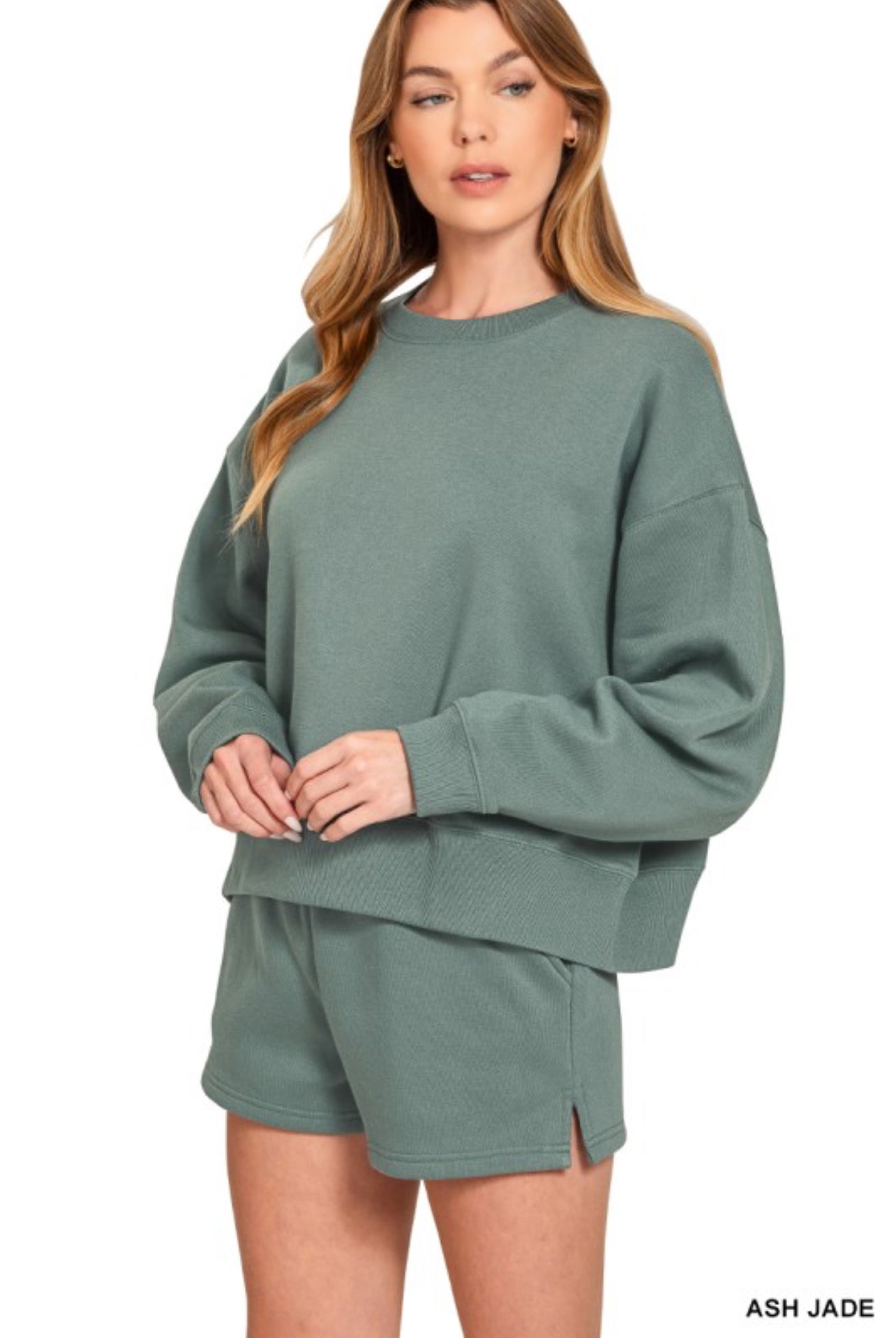 Ash Jade fleece everyday set