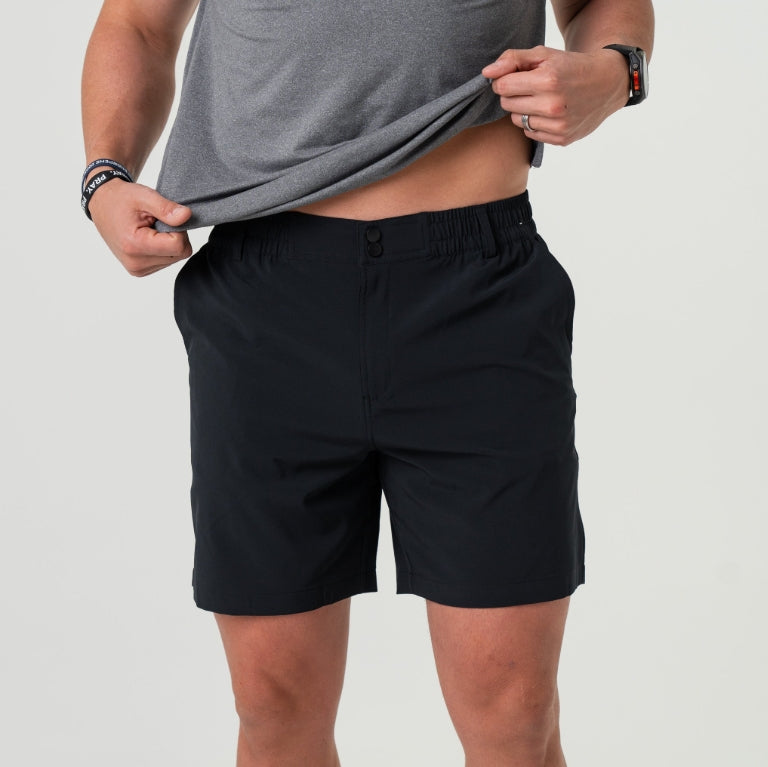 Burlebo Matte Black - Retro Duck Camo Pocket 5.5 Inch Everyday Short
