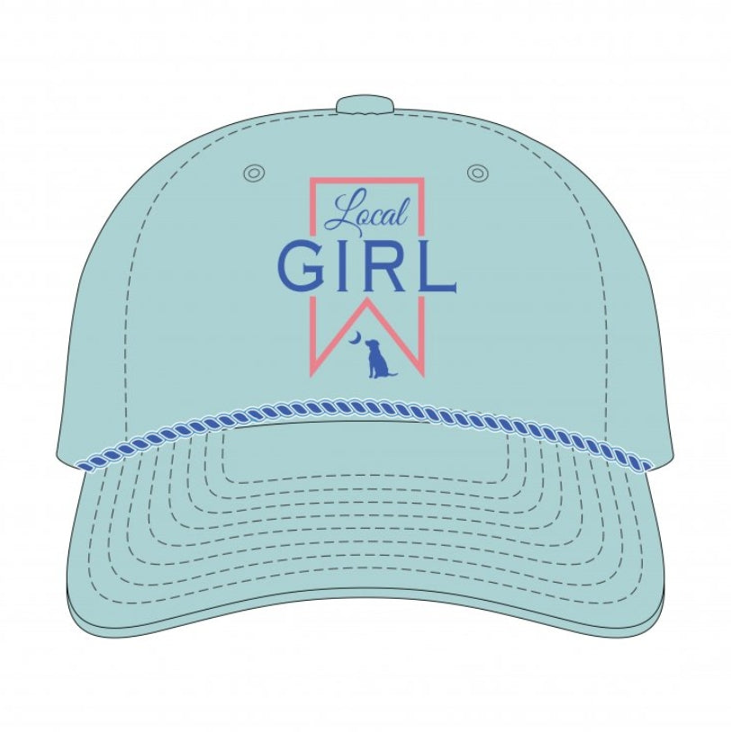 Local Girl Ocean Blue HAt