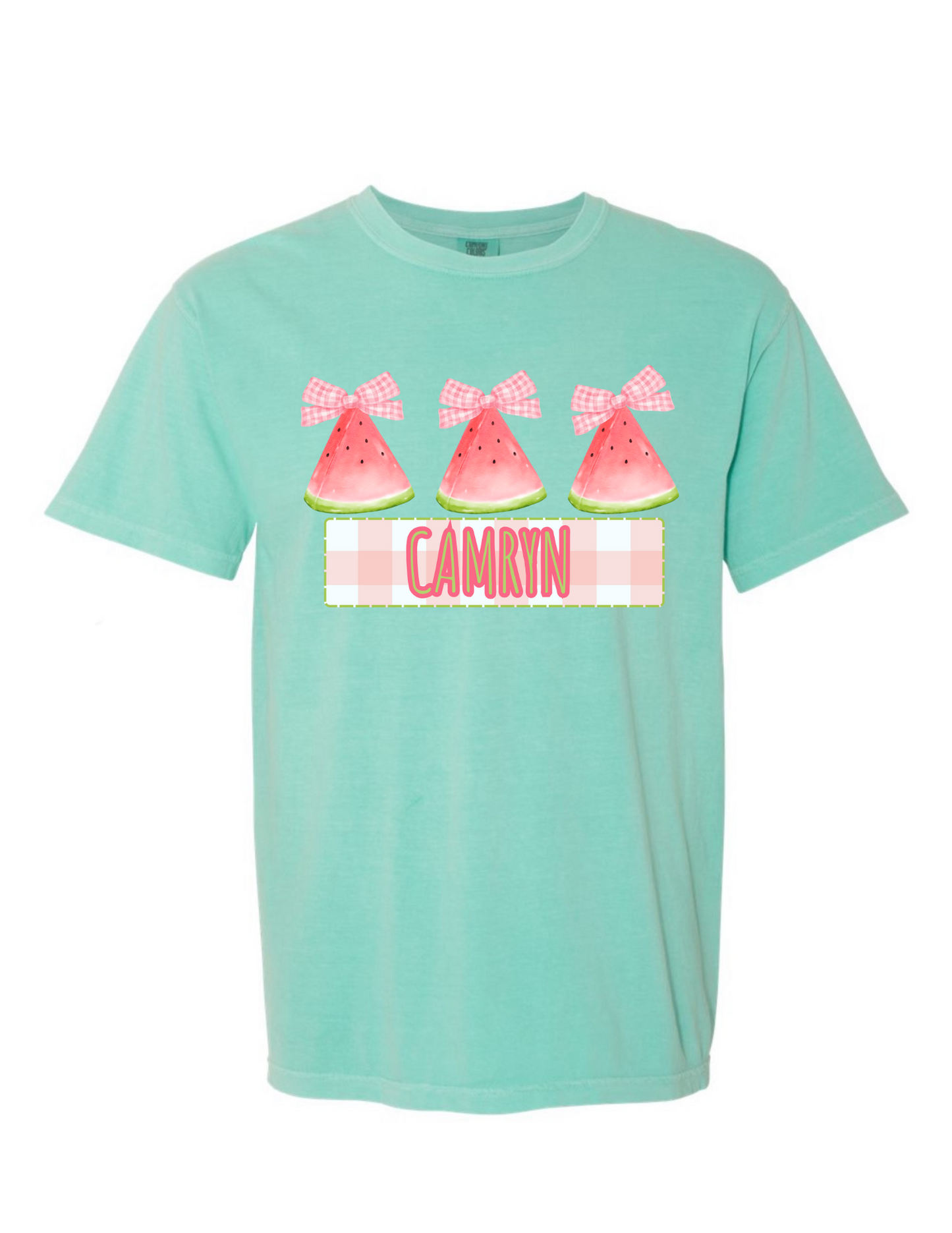 T-shirt/Sweatshirt CUSTOM watermelon w/ bow