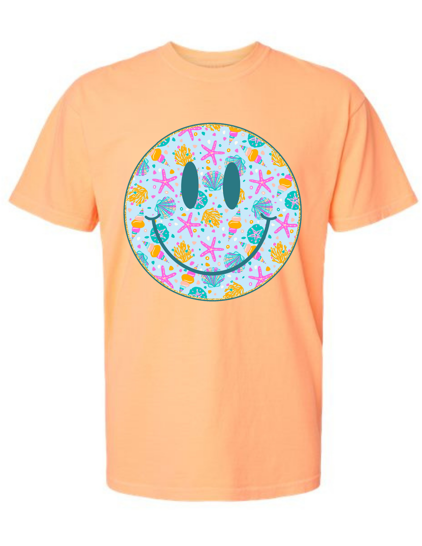 T-shirt/Sweatshirt Smiley Face Seaside