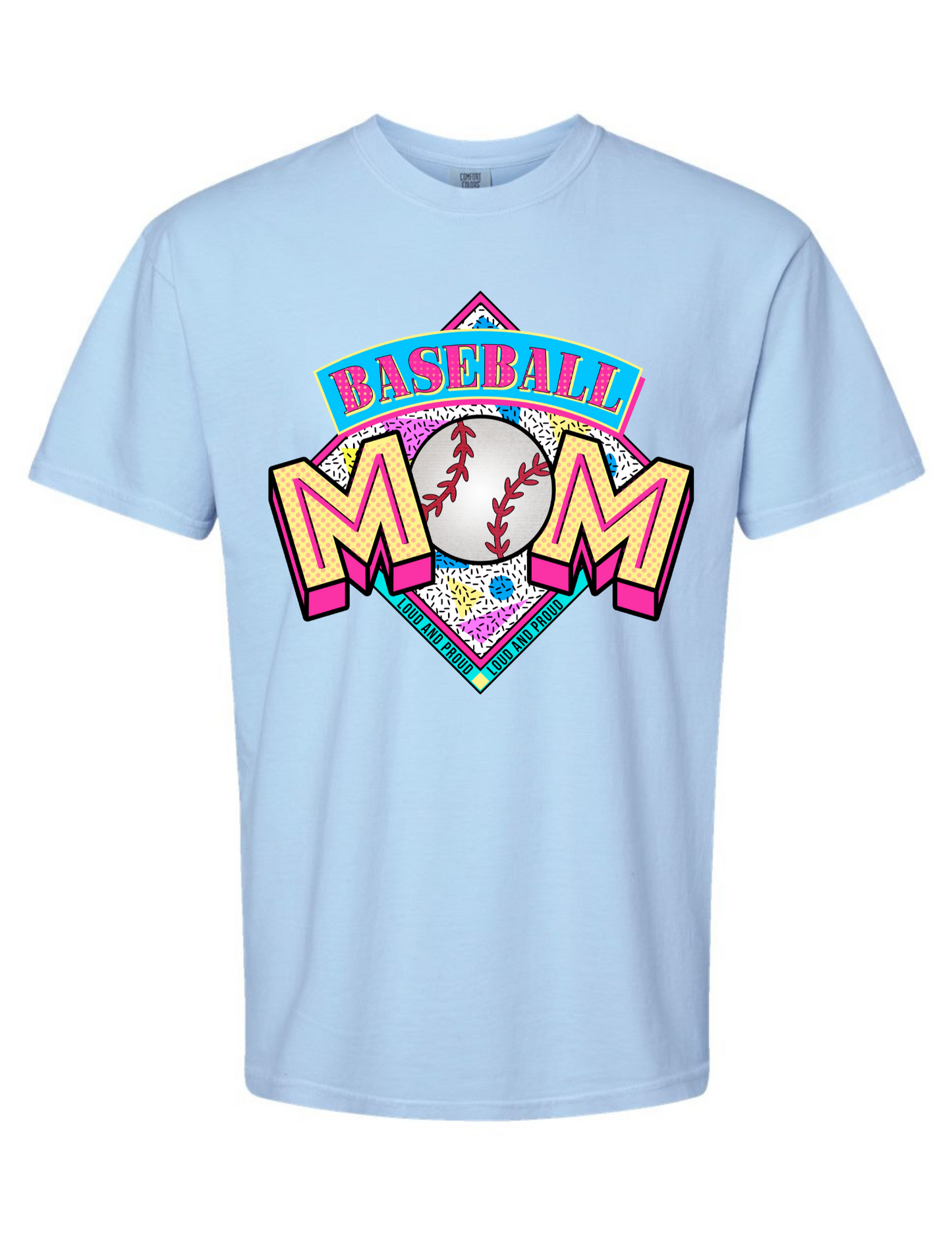 T-shirt/Sweatshirt Baseball Mom Retro