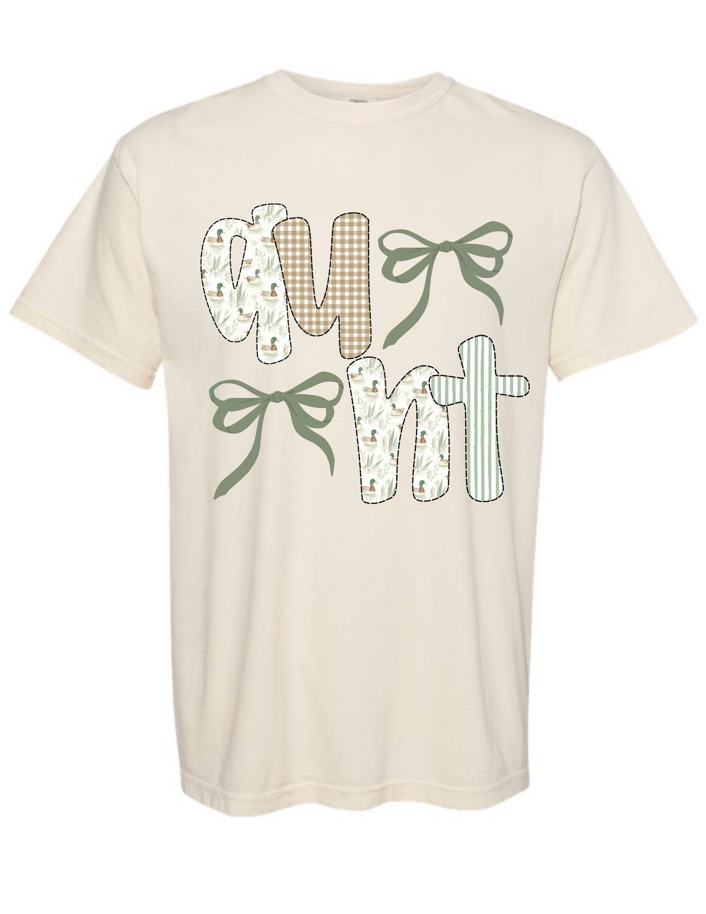 T-shirt/Sweatshirt Green bows & Ducks
