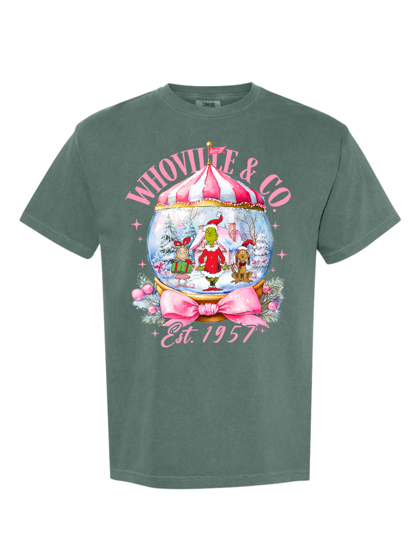T/S Whoville & Co. pink preppy
