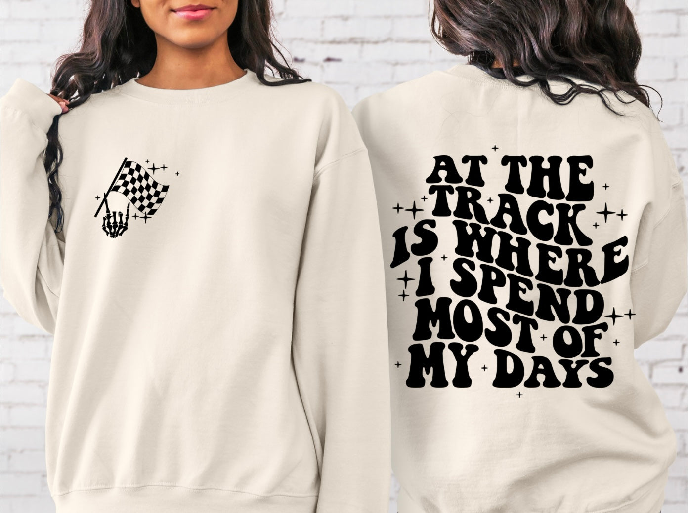 At the track Graphic T/S