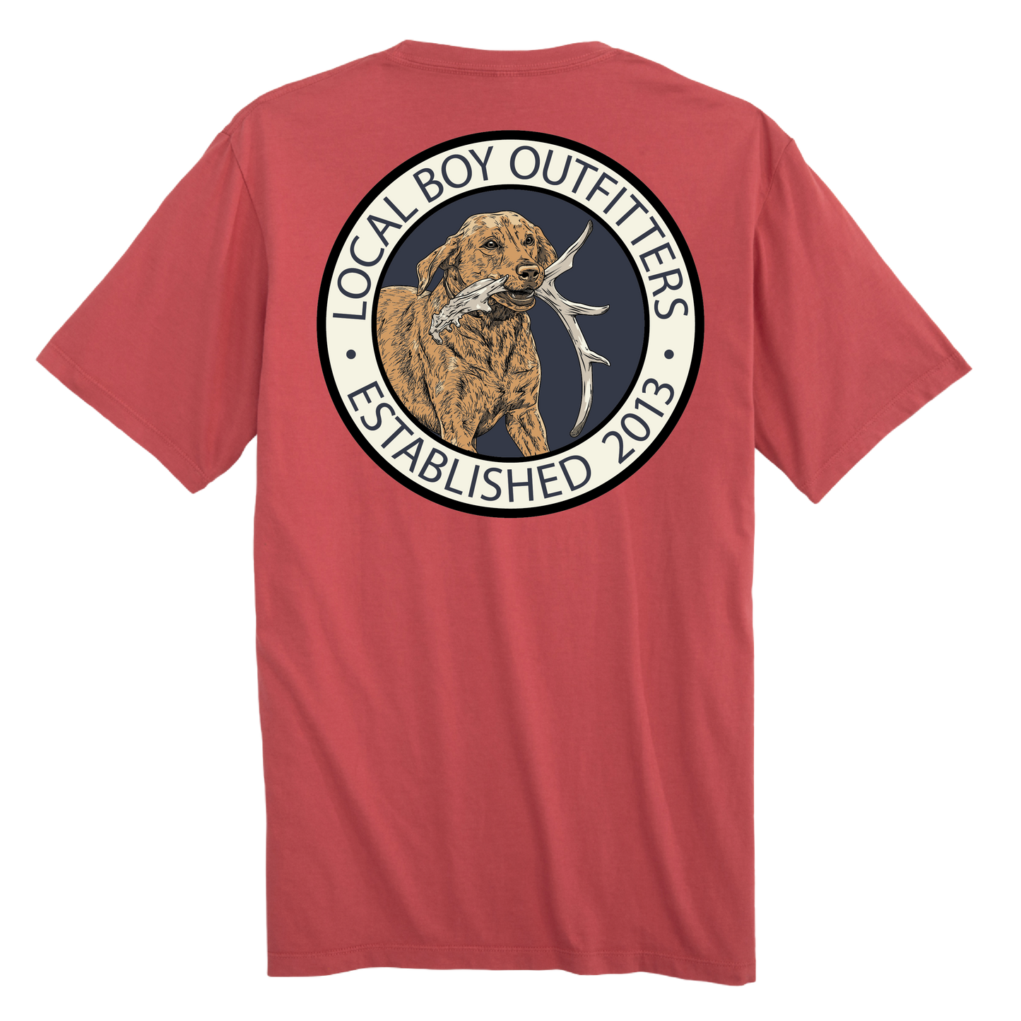 Local Boy Youth Antler Retrieve T-Shirt