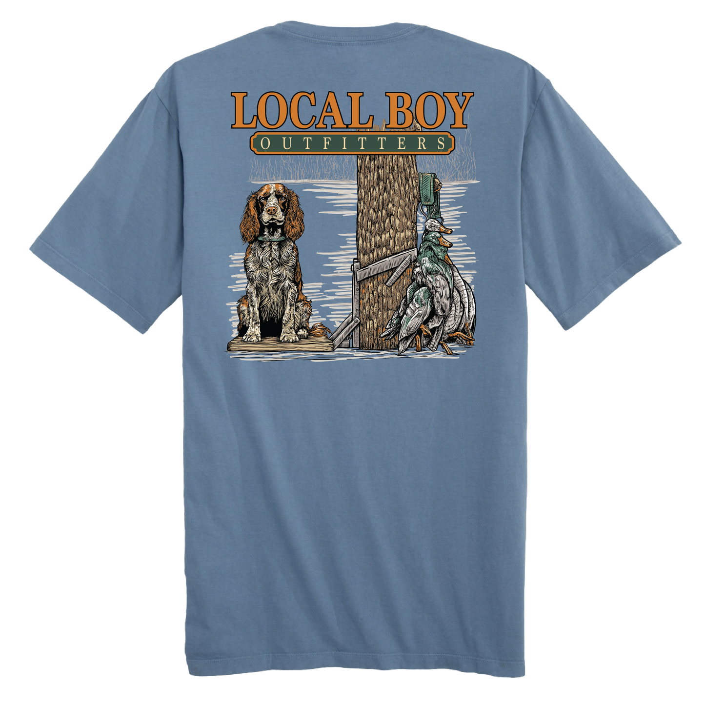 Local Boy Youth Spaniel Stand T-Shirt