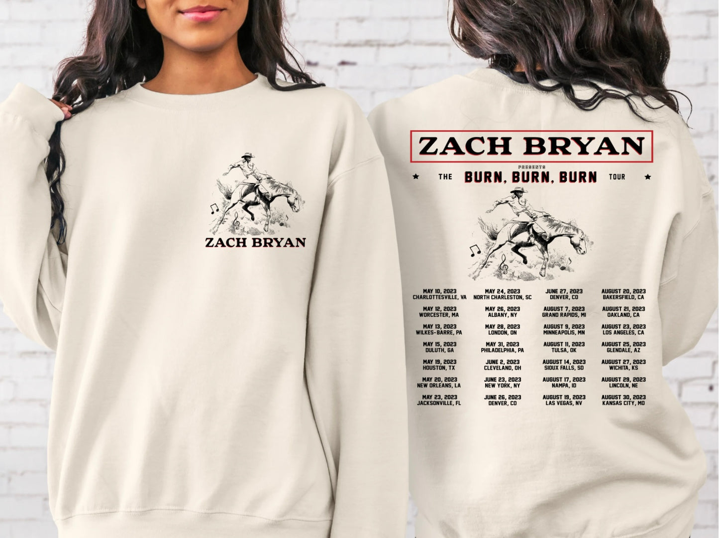 Zach Bryan Tour T/S