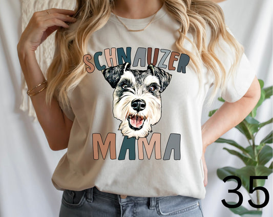 Schnauzer Mama T/S