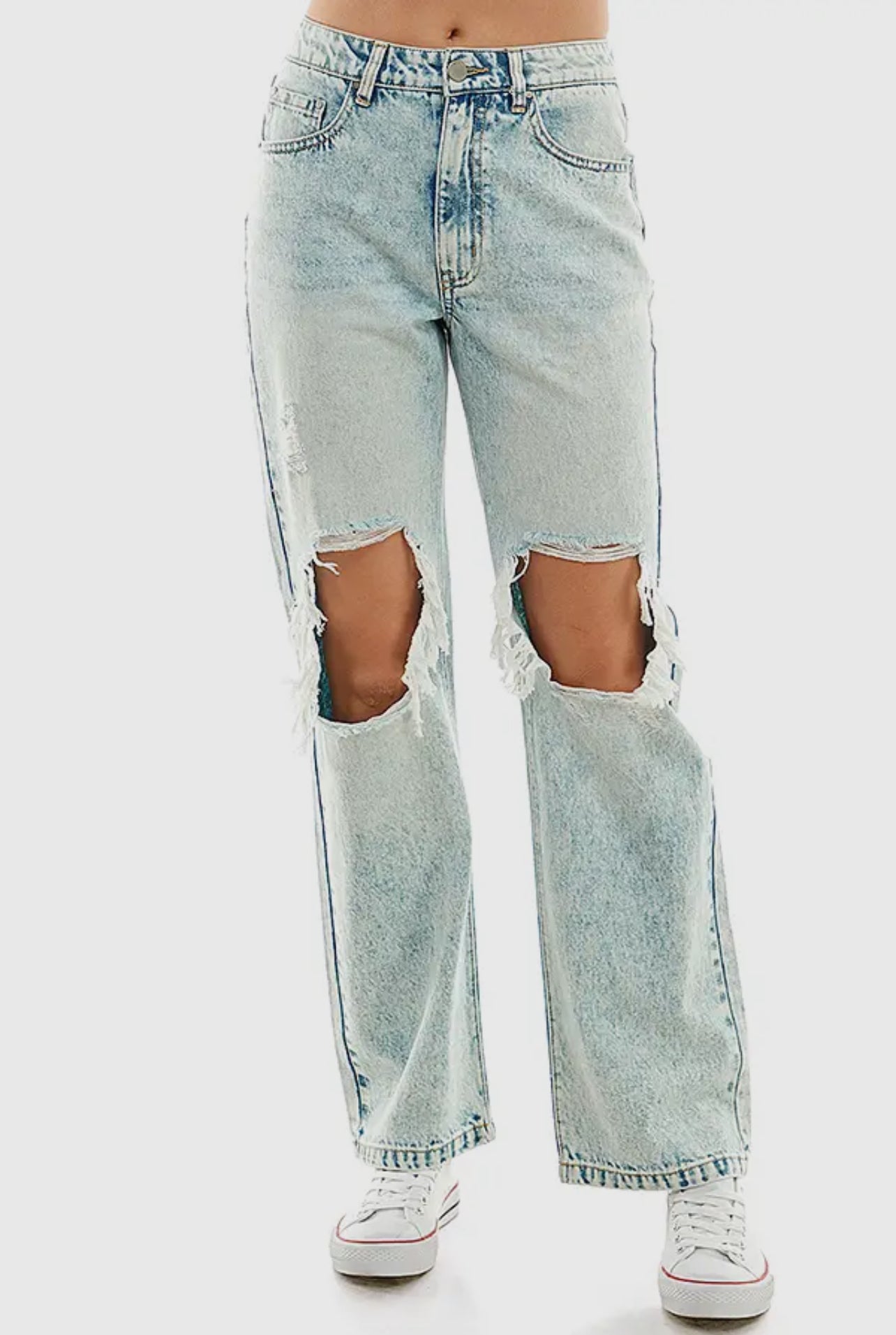 Destructed Boyfriend Jeans