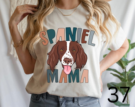 Spaniel Mama T/S