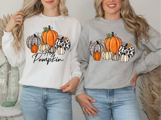 Hey Pumpkin (left design) T/S