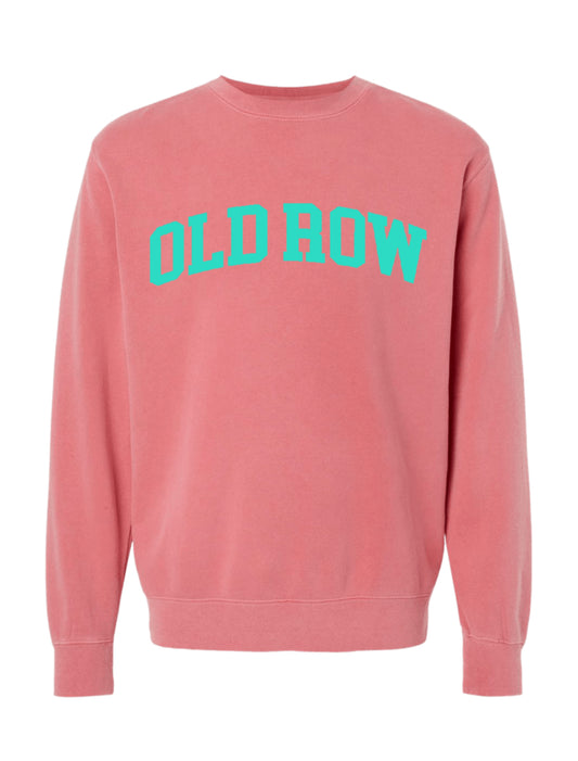 Old row pigment dyed crewneck