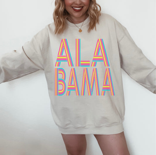 Alabama multicolor T/S