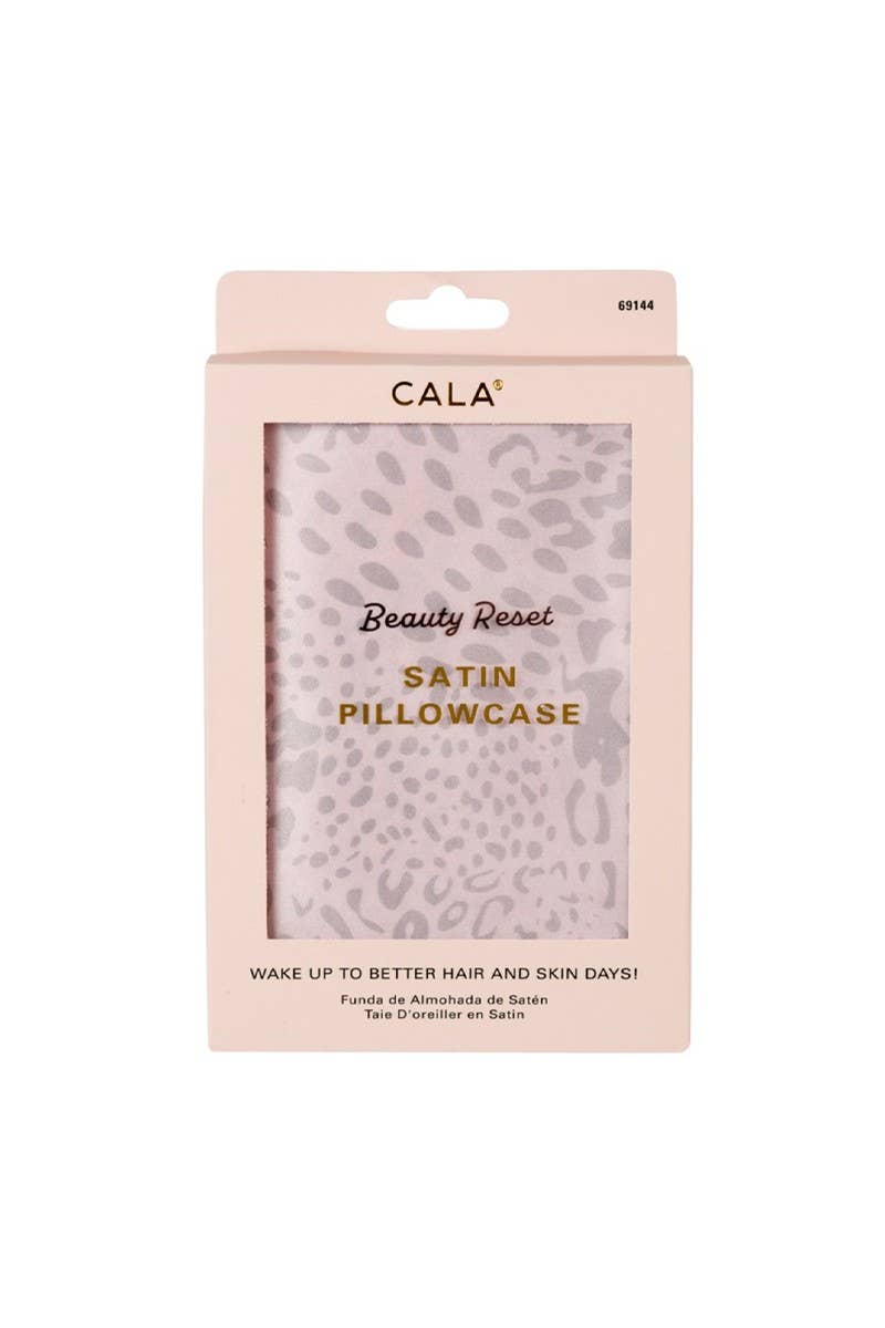 CALA 69144 Leopard Beauty Rest Satin Pillowcase