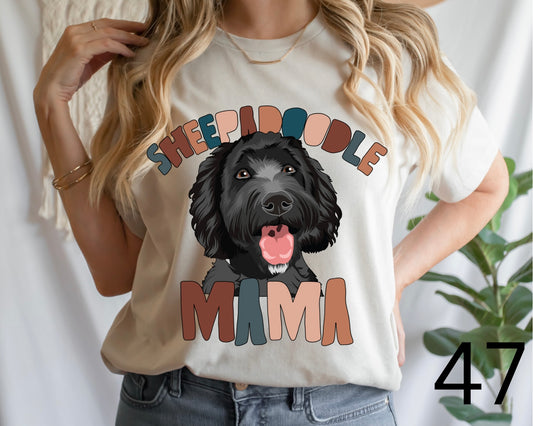 Sheepadoodle Mama T/S