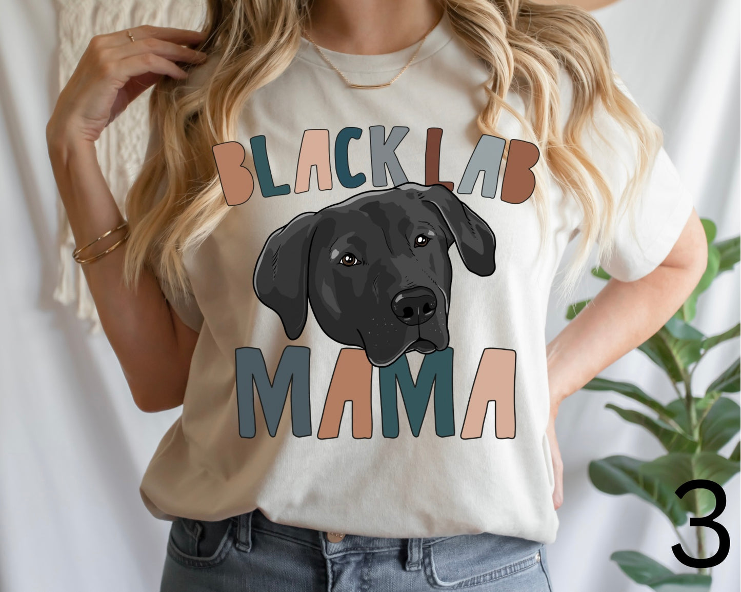 Black Lab Mama T/S