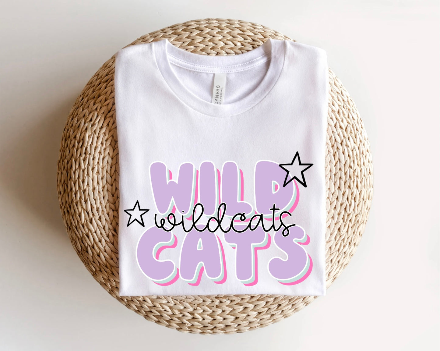 Wildcats, can be custom to any mascot! T/S