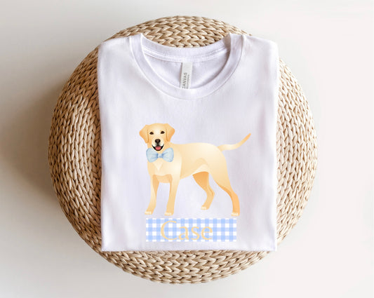 Yellow Lab, Custom  T/S