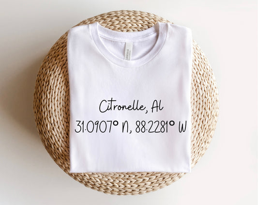 Citronelle Coordinates T/S