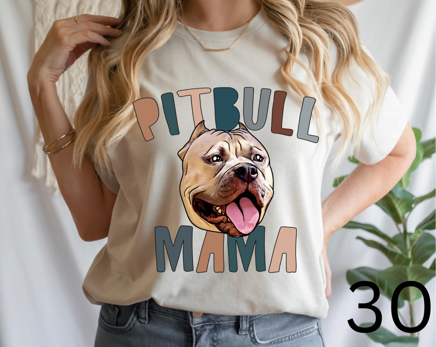 Pitbull Mama T/S