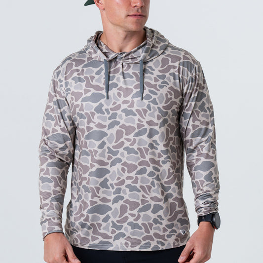 Burlebo classic deer camo performance hoodie