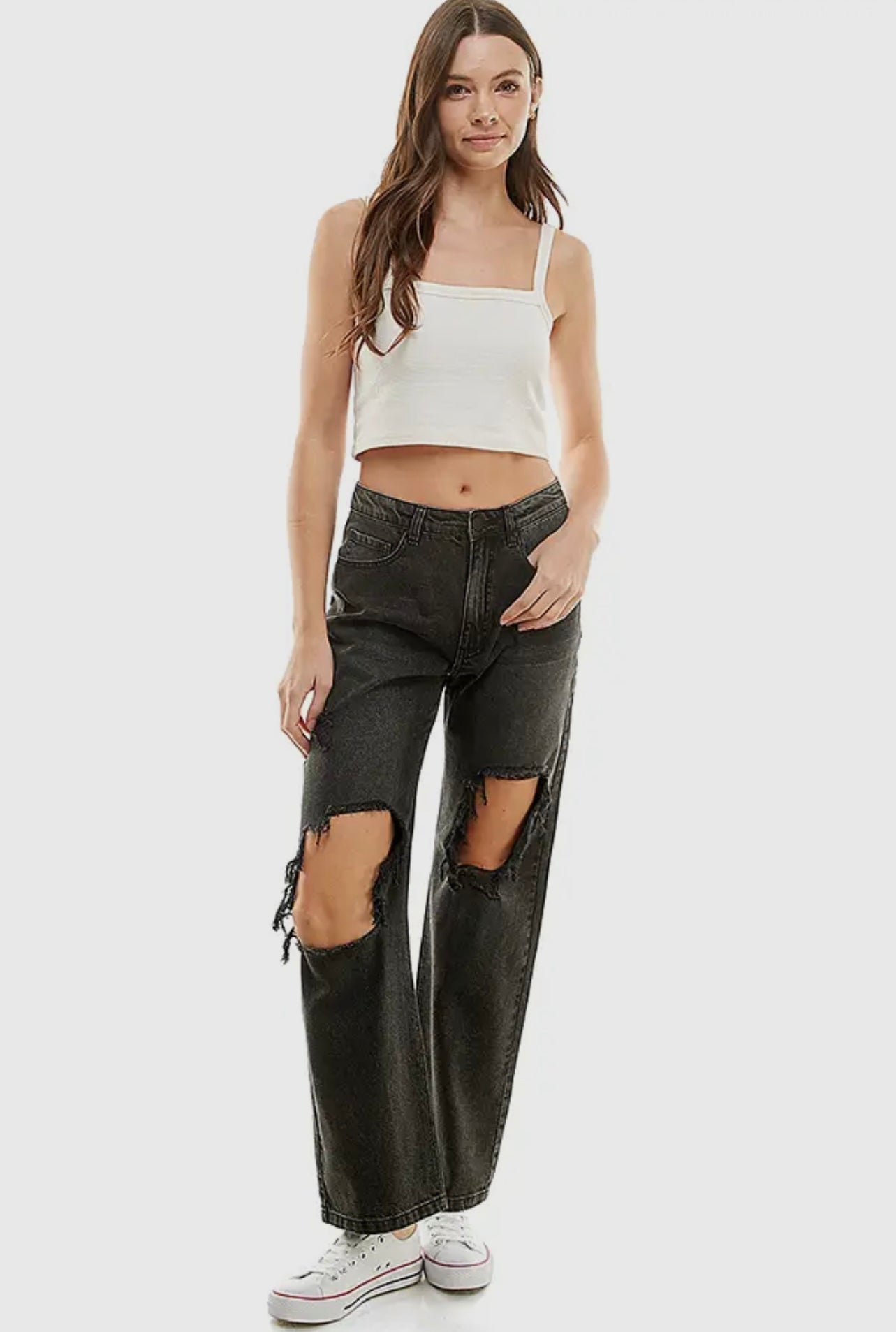 Destructed Boyfriend Jeans