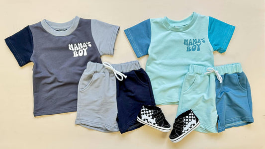 SALE I/T Black and grey Mamas Boy