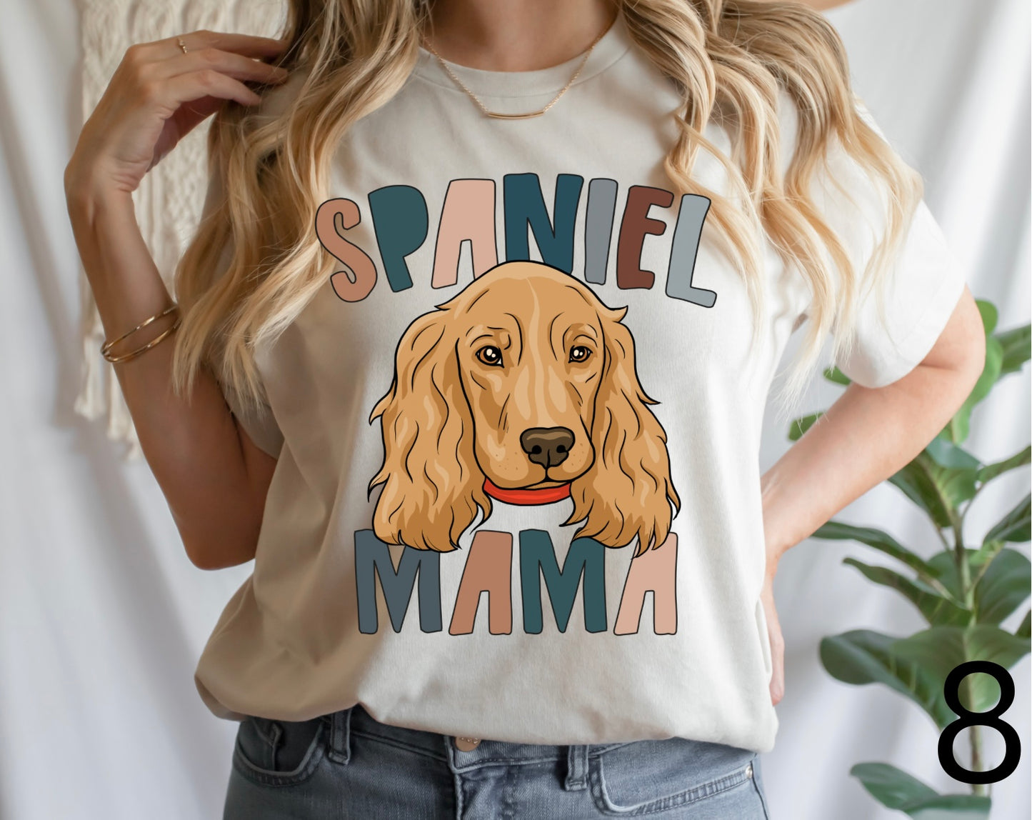 Spaniel Mama T/S