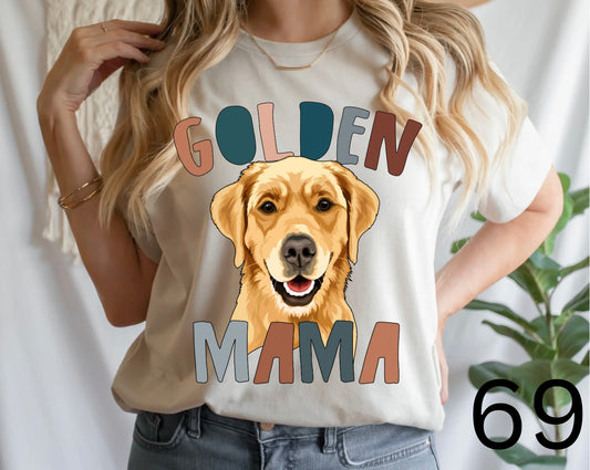 Golden Dog Mama T/S