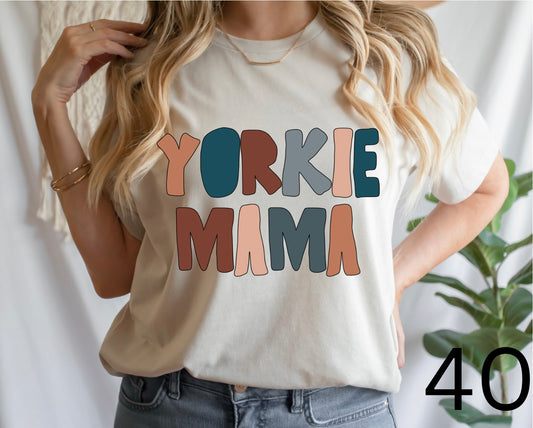 Yorkie Mama T/S