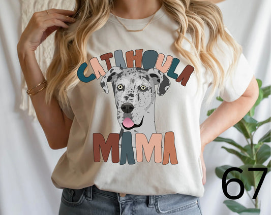 Catahoula Dog Mama T/S