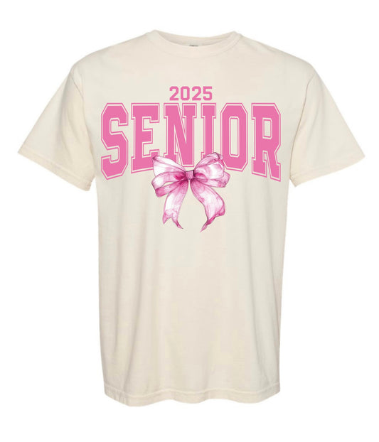 Senior 2025 Pink Bow