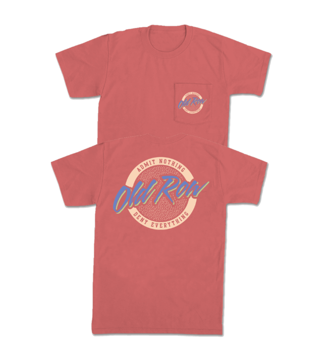 Old row 3696 cumin circle logo pocket tee