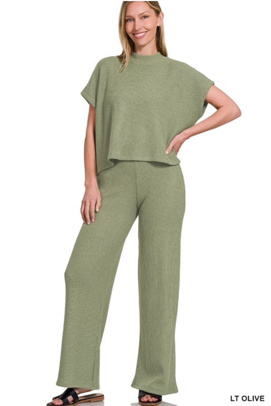 LT Olive pant set