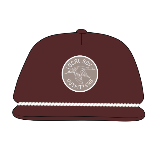 Local Boy Pintail Patch Rope Hat