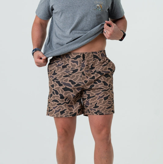 Burlebo Gauge Camo - Black Pocket 7 in Everyday Short