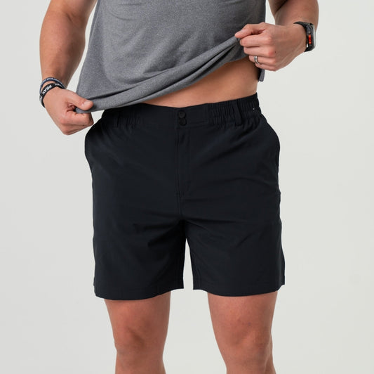 Burlebo Matte Black - Retro Duck Camo Pocket 5.5 Inch Everyday Short