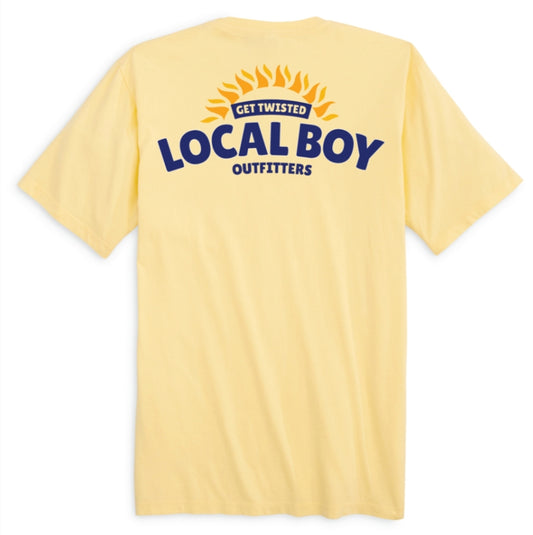 Local Boy Twisted Tea Yellow Shirt