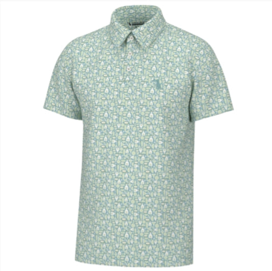 Local Boy Green/Blue Polo