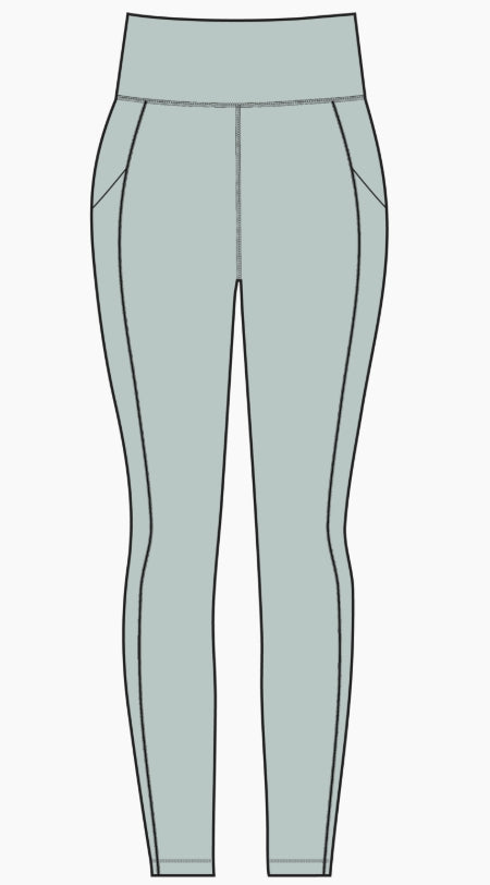 Local Girl Eucalyptus Legging