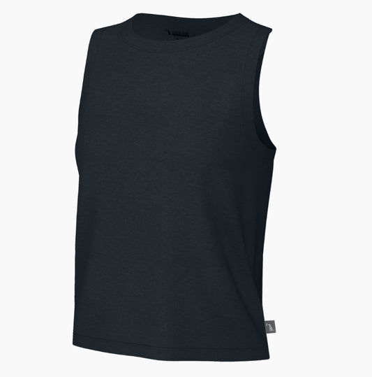 Local Girl Black Muscle Tank