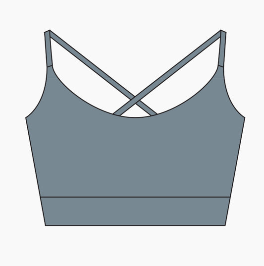 Local Girl Slate Padded Bra