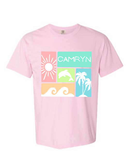 T-shirt/Sweatshirt CUSTOM All about the sea - girl version -
