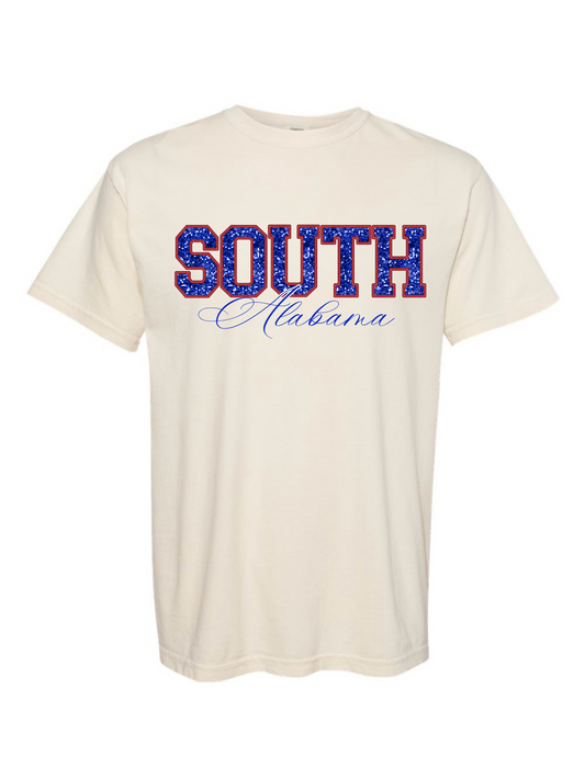 T-shirt/Sweatshirt South Alabama Faux Sequin