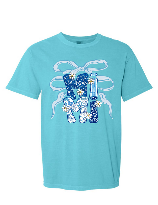 T-shirt/Sweatshirt MIMI Blue Bow