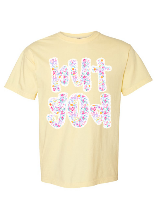 T-shirt/Sweatshirt floral But God