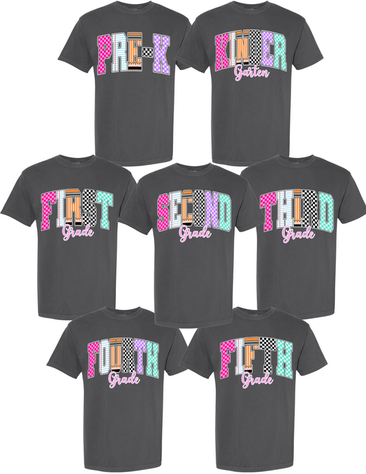 T-shirt/Sweatshirt Pre-K School Patterns